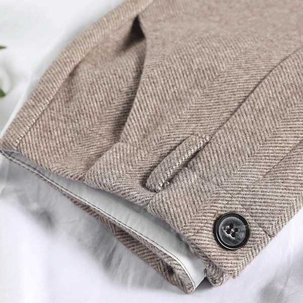 

fashion autumn and winter trousers womens capri nine part haren, Black;white