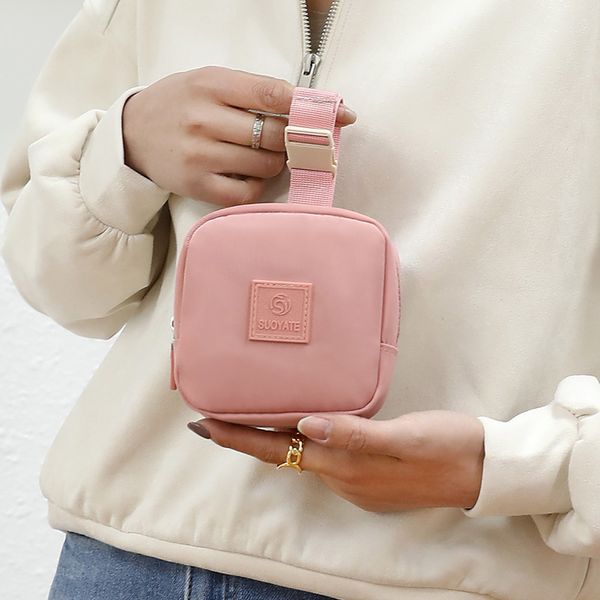 

portable pack, nylon purse, small new card coin holder to carry-on storage pocket mini tdnkp