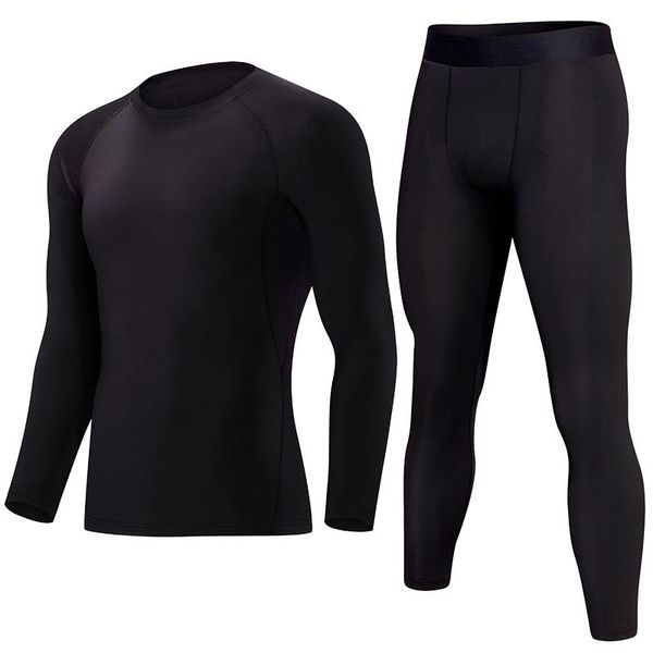 

gym clothing 2 pcs/set men kids tracksuit fitness compression sports suit clothes running jogging sport wear exercise workout tights, White;black