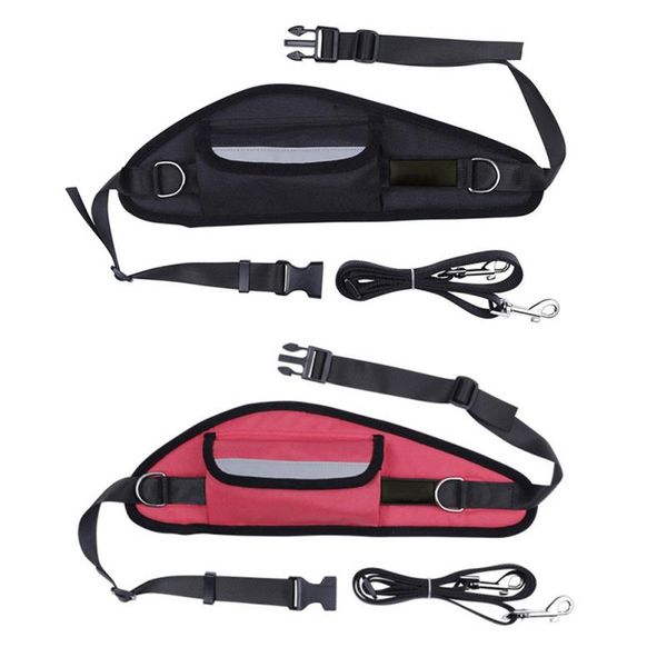 

pet running waterproof waist bag sport traction rope dog car seat covers