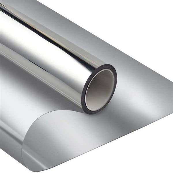 

window stickers 60*500cm privacy mirror film stained tint for home office heat control uv protect glass screen