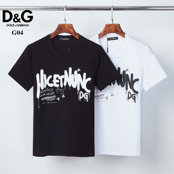 

designers t shirts mens for summer womens t-shirt fashion tide letter print casual men women crew neck g3, White;black