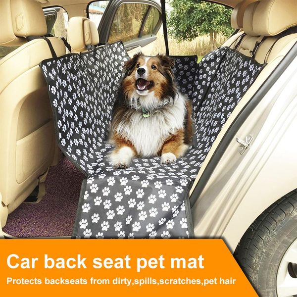 

kennels & pens black cat's claw 130*145cm waterproof scratch-proof safety car rear seat pet cushion side wing with zipper supplies trav