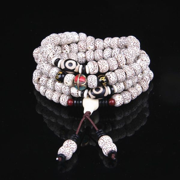 

beaded, strands 7*9 xingyue bodhi bracelet 108 buddha bead bracelets with dzi necklace sweater chain wholesale natural, Black