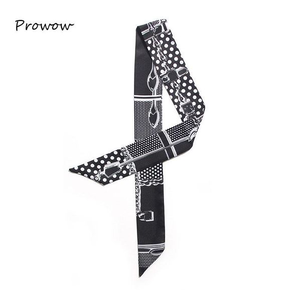 

wave point of printing bag scarf for women foulard silk tie fashion head scarves ladies and girls sj077, Blue;gray