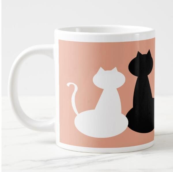 

mugs chic have a nice day coffee mug two cats good morning ceramic cups modern fashion cat love gifts animal 11oz