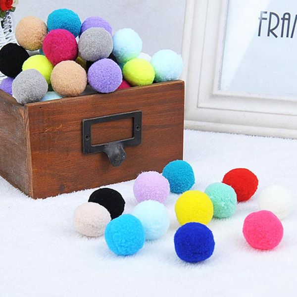 

cat toys cute funny colorful interactive chewing toy stretch plush ball creative drop 30/70pcs a pack