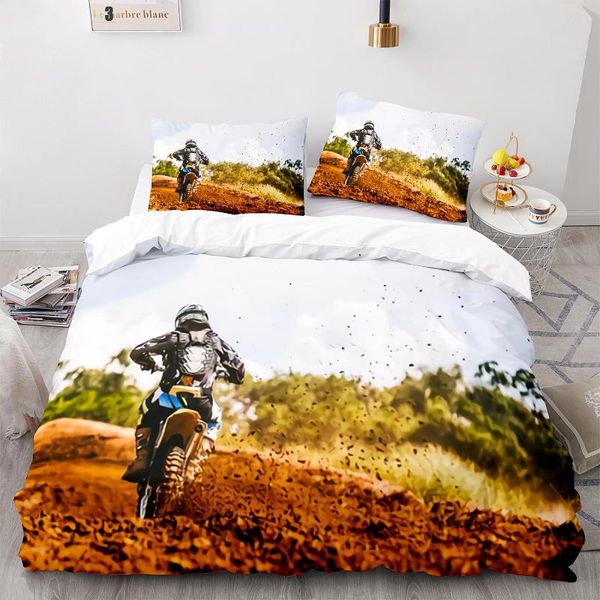 

bedding sets extreme sport off-road stunt motorcycle set single twin full  king size bed children's bedroom duvetcover 002