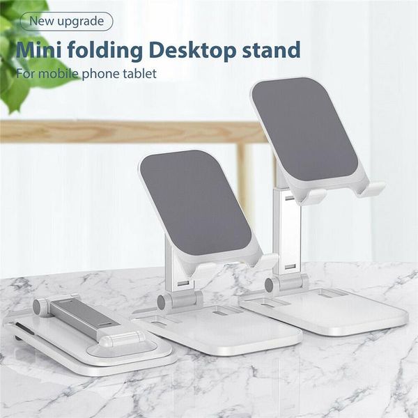 

metal desktablet holder table foldable adjustable universal mobile phone stand suitable for smartphone cell mounts & holders