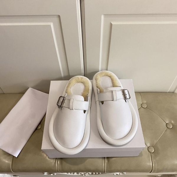 

slippers winter indoor leisure plush super awesome flat shoes, Black