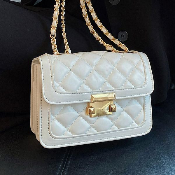 

evening bags quilted chain small shoulder for women diamond handbags lattice ladies messenger bag square crossbody sac