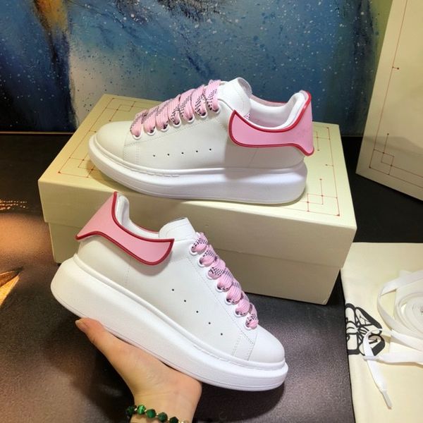 

designer shoes with embroidered mens & women genuine leather stripe casual sneaker, Black