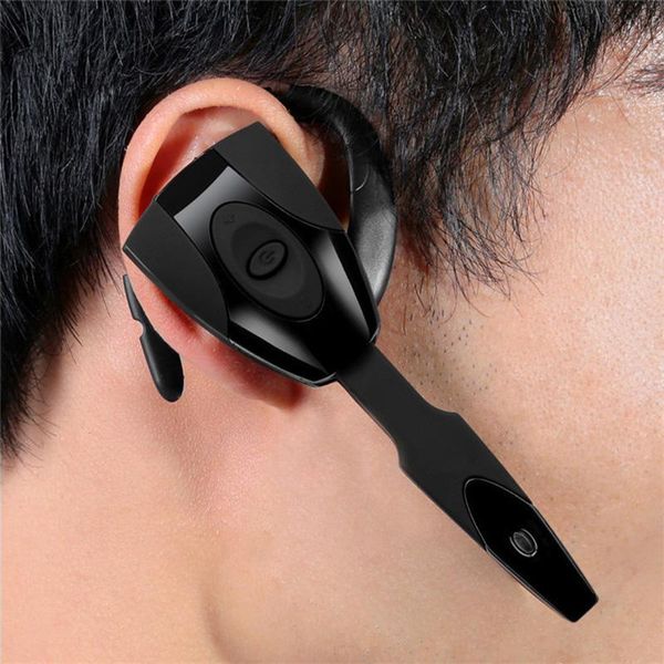 

headphones & earphones wireless bluetooth-compatible earphone in-ear single earbud hands call music headset with microphone for smart p