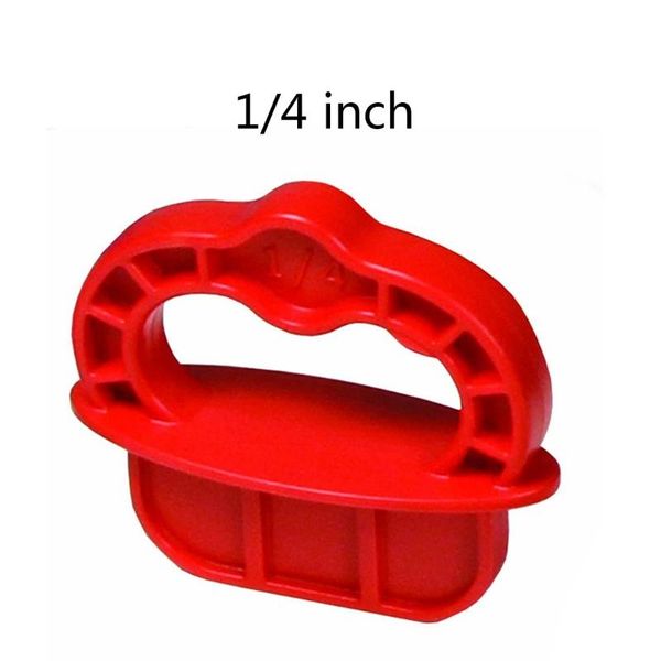 

professional hand tool sets 12pcs deck jig spacer rings marking home durable distance measure 1/4" spacing diy tools 85da
