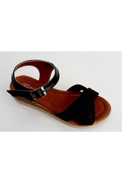 

sandals women's black mesh poly base seamy