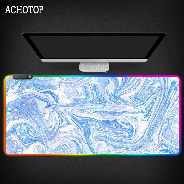 

mouse pads & wrist rests marble office desk mat rgb tools desksquare mousepad rubber gaming xxl pad computer led light