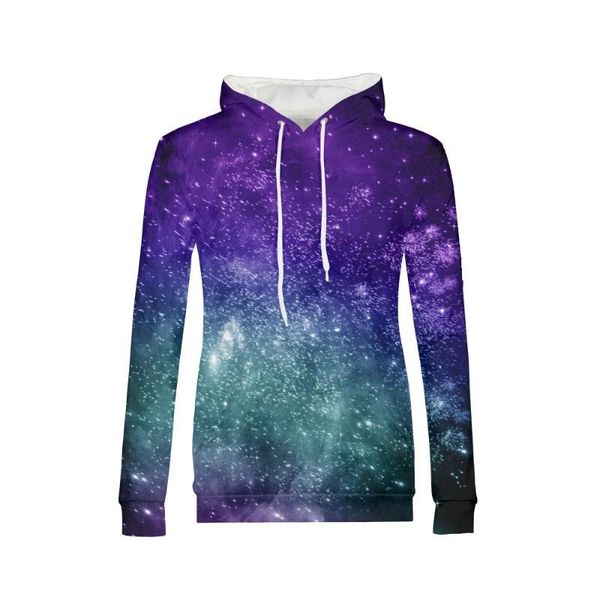 

women's hoodies & sweatshirts 3d printed hoodie women vrouwen peacock color galaxy streetwear hooded sweatshirt harajuku shirt pollover, Black