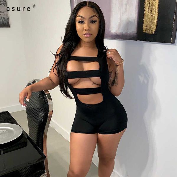 

sports tight combinations traf rompers playsuits summer women monkeys club outfits bodies combishort r21rp166 210712, Black;white