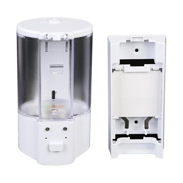 

soap dispenser battery powered wall-mount automatic ir sensor touch-kitchen lotion pump for bathroom liquid