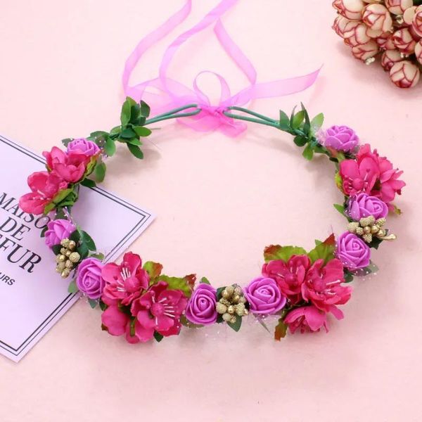 

decorative flowers & wreaths creative personality bridal headdress korean wedding accessories flower hair ornament decoration po pography pr
