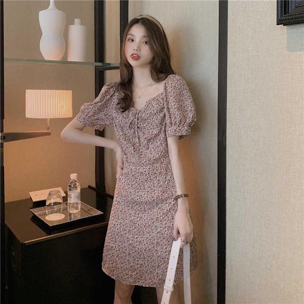 

casual dresses cmaz for women summer 2021 korean style female dress, Black;gray