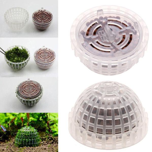 

aquarium fish tank moss ball live plant filter filtration funny decor decorations
