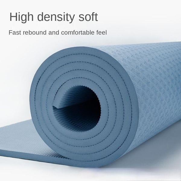 

yoga mats tpe mat for beginners home gym commercial thickening widening non-slip gymnastic