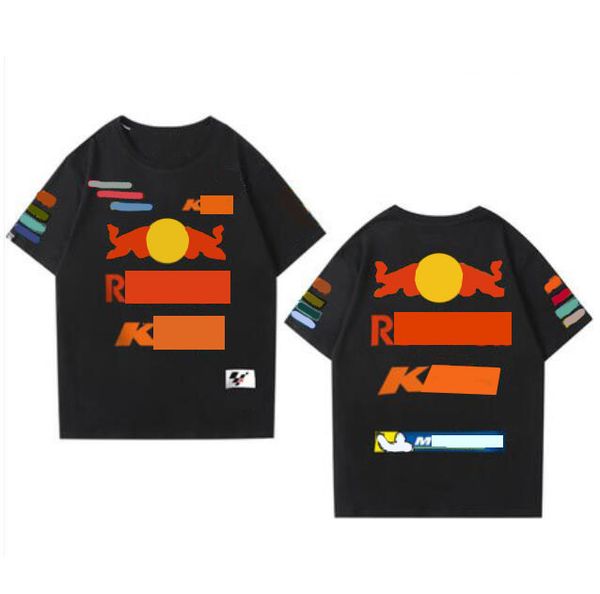 

summer motorcycle racing fan t-shirt crew neck rider off-road short sleeve