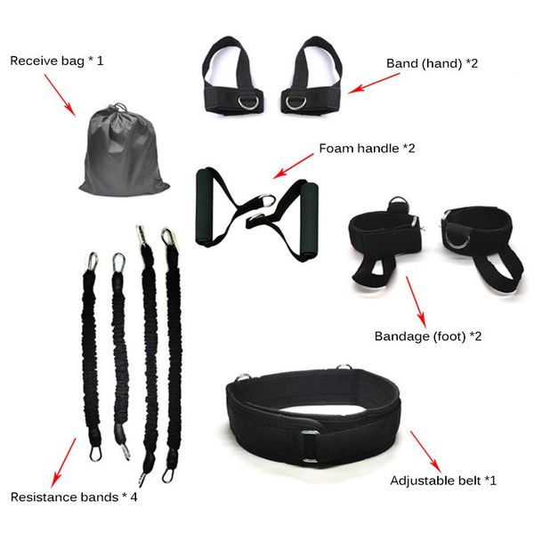 

fitness yoga resistance bands set stretching band arm rope pull enhance leg strength sport training elasticity