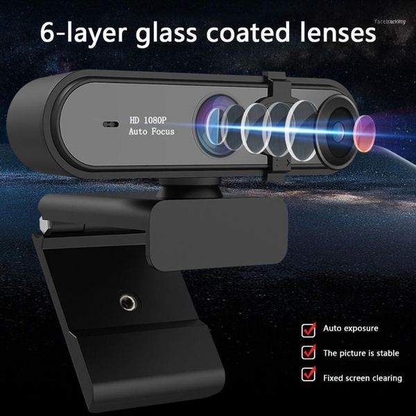 

video conference live streaming web camera with microphone 1080p hd usb webcam widescreen work home accessories11