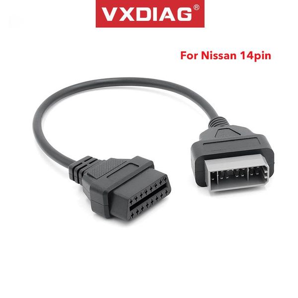 

diagnostic tools obd2 adapter cable for 14pin to 16pin obdii scanner connector male