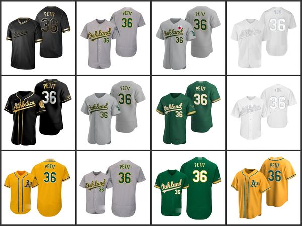

oakland athletics men 36 yusmeiro petit women youthjersey, Black;red