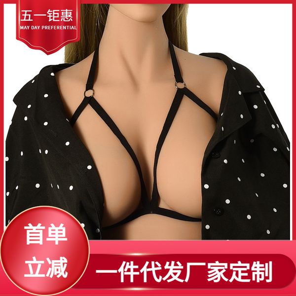 

new bra black elastic bandage seductive lingerie accessories s0005, Black;white