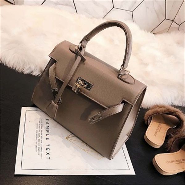 

70% off factory store kelly new lock simple handbag trendy one shoulder messenger bag
