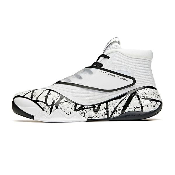 Anta Klay Thompson KT6 originale Nijigen 2021 scarpe da basket da uomo nero alto taglio home sport 112121101-3
