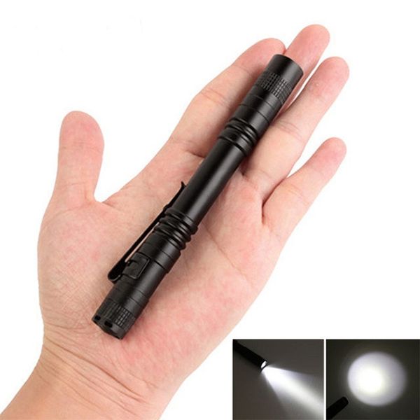 

pen light portable mini led flashlight working torch lamp 300lm pen light waterproof penlight with pen clip for car repair camping
