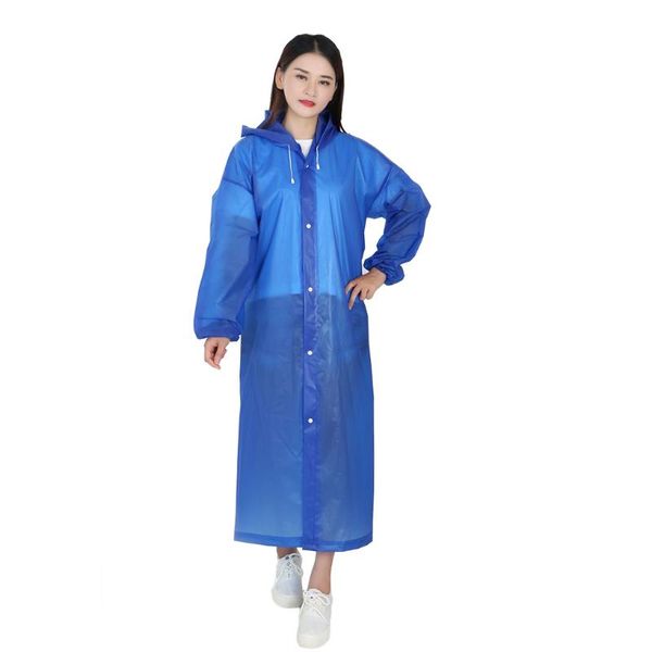 

rain wear 1pc portable sports coats reusable men women waterproof raincoat outdoor eva coat jacket camping hiking
