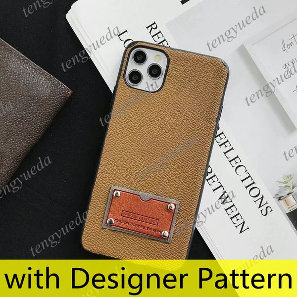 

fashion deluxe designer phone cases for iphone 13 13pro 12pro 12 11 pro max xs xr xsmax 7 8plus leather stick tag luxury cellphone protectiv