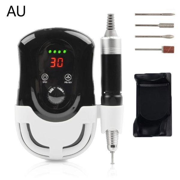 

us/uk/eu/au plug 30000 rpm pen type nail electric grinding polishing machine set rechargeable portable manicure polisher1