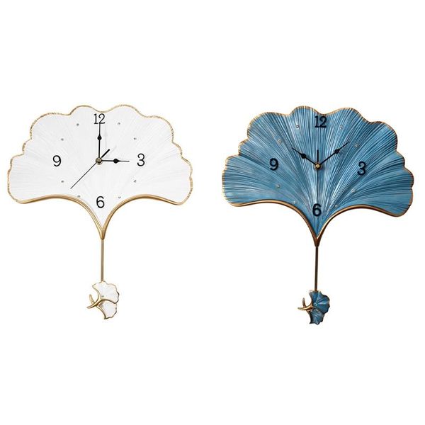 

pendulum country style battery, silent hanging clock, for room decor wall clocks