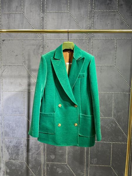 

women's suits & blazers autumn 2021fw luxury women double breasted loose blazer female fashion coat overcoat 2 color ddxgz2v 7., White;black