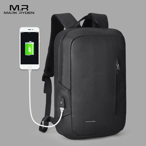 

backpack mark ryden multifunction usb charging male large-capacity mochila fit 15.6 inch lapmen travel