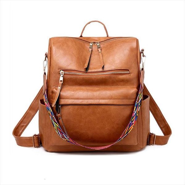 

women fashion backpack purse waterproof bookbag rucksack crossbody shoulder bag