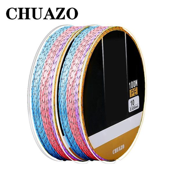 

nylon spot color x8 strand strong fishing line 0.1mm-0.5mm japanese ocean braid