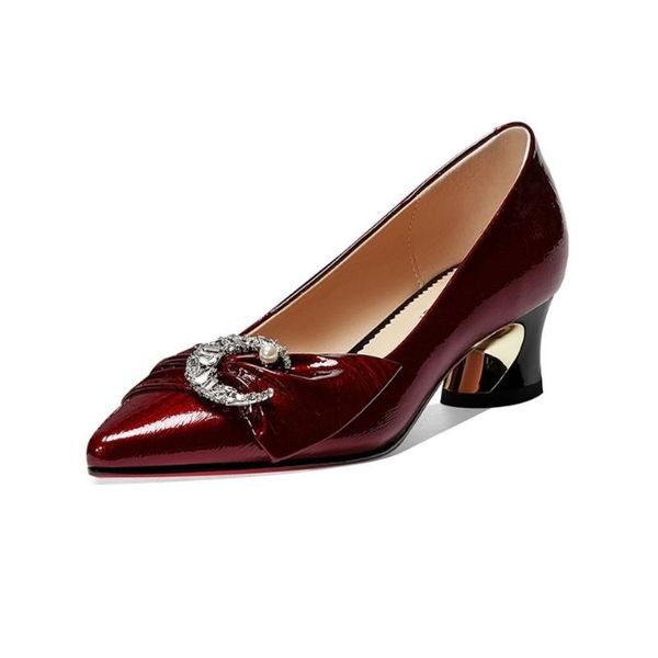 Kleidschuhe Cresfimix Sapatos de Mujer Frauen Klassisches schwarzes Pu-Leder Europäischer stilvoller Komfort High Heel Pumps Lady Party C6959