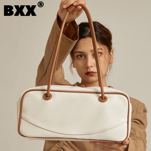 

evening bags [bxx] simple high capacity pu leather for women 2021 summer shoulder bag handbags trending luxury hand hu463