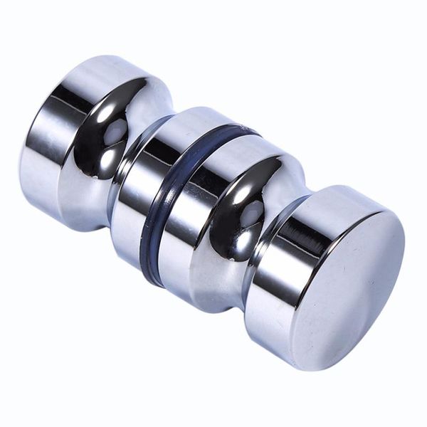 

handles & pulls aluminum alloy door handle 1.1" dia single glass knob bathroom shower cabinet w/ screw home hardware