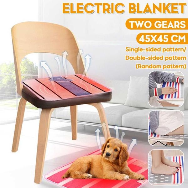 

carpets 45x45cm pet plush electric blanket animals bed heater mat heating good cat dog body winter warm carpet heat pad
