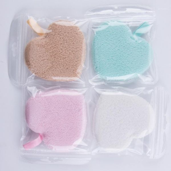 

makeup removal sponge flutter wash cleaning cotton flapping reusable wet face puff soft natural cleaner tools fe641