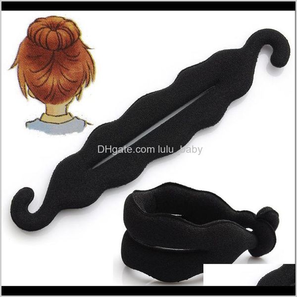 

1pcs women magic foam sponge hairdisk device donut quick messy updo clip accessories c6zx8 maker gm19b, Brown